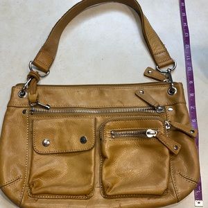 Fossil tan purse